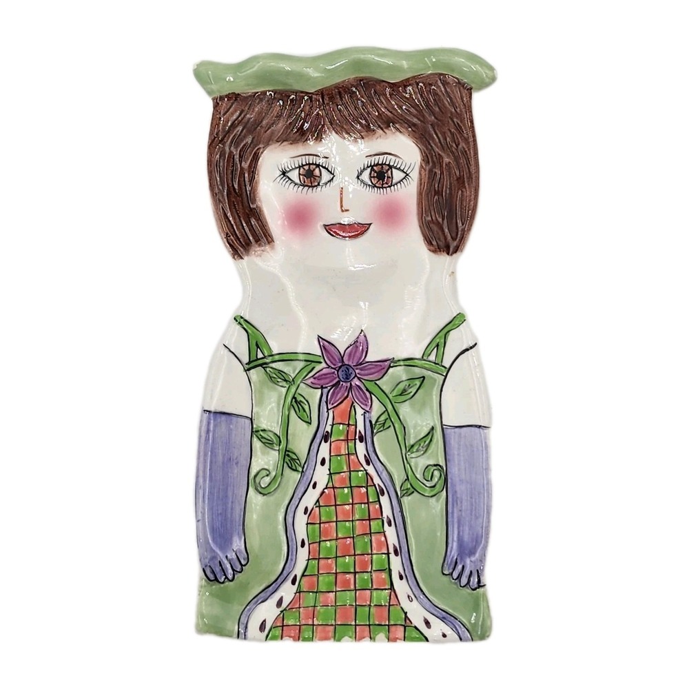 Vintage Bella Casa "Tanya" Susan Paley by Ganz Spoon Rest Trinket‎ Dish Holder